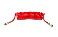 Tuyau rouge de recul du nylon PA6 PA12, tube externe de polyamide de diamètre de 12mm pour le circuit de freinage pneumatique