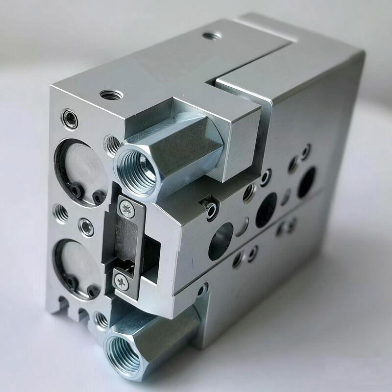 Mini cylindre coulissant à double action cylindre pneumatique série SLT SLT-16-10-P-A